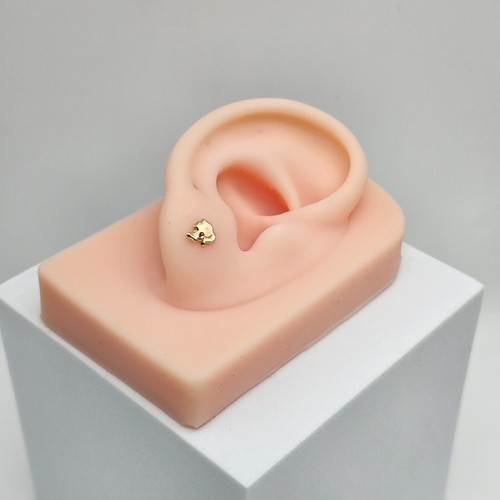 Lot of 35 10k Yellow Gold Earrings With Many Different Styles and Designs. - Picture 87 of 168