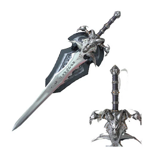 1:1 Frostmourne Lich King Arthas Sword replica 47" Upgraded Blunt Gift War Craft - Image 3 of 3