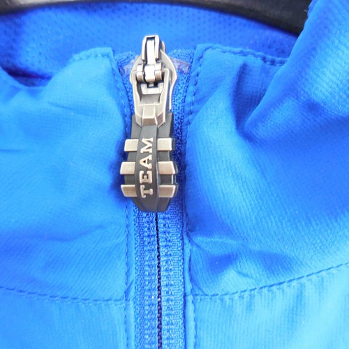 adidas Lightweight 1/4 Zip Pullover Sports Top, Men's Large size in Blue - Picture 7 of 13