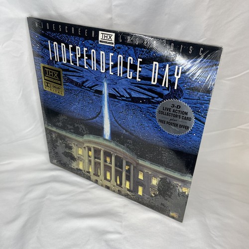 Laserdisc Independence Day Will Smith Collector Card Widescreen THX Digital - Picture 3 of 6