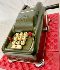 ANTICA CALCOLATRICE NFI CON LEVA A MANO , ca 1948 -52