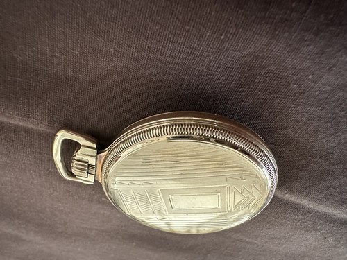 1919 Waltham Vanguard 16s 23j 10k GF Case Wind Indicator Pocket Watch 1919 (Mint - Picture 3 of 8