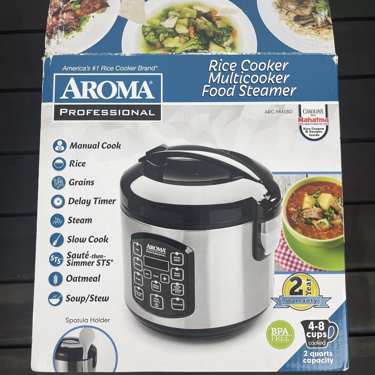 Review of the Aroma 8-cup Digital Rice Cooker with Delay Timer