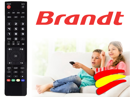 Mando a distancia BRANDT RCT-M70 RCT-TX91 RCT100 RCT1165 RCT5605S RMC35 S950740 - Imagen 1 de 1