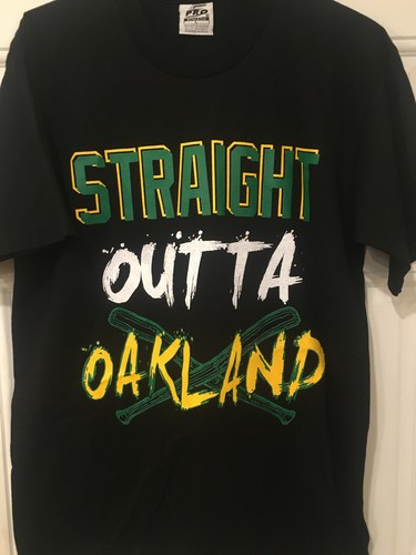 Camiseta STRAIGHT OAKLAND - Oakland A's Color - Camiseta profesional - Imagen 3 de 7