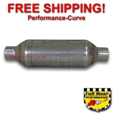 2.25" Performance Exhaust Muffler 2 Chamber - 5" Round - Aggressive - Full Boar