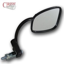 RETRO HANDLEBAR END MIRROR TO SUIT VINTAGE CLASSIC MOTOCYCLES