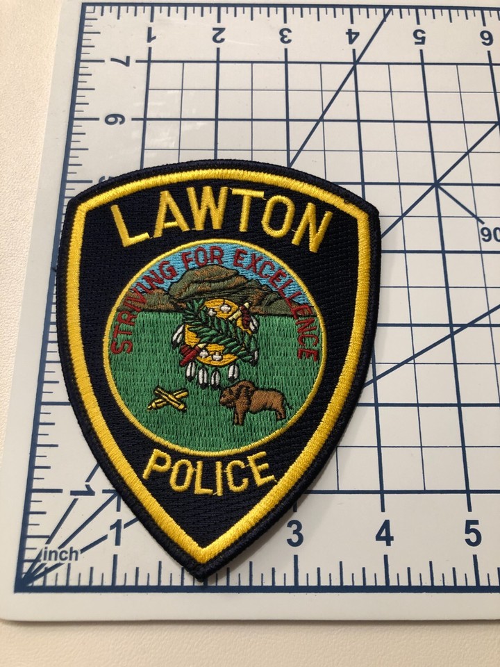 Lawton Oklahoma Police Patch eBay