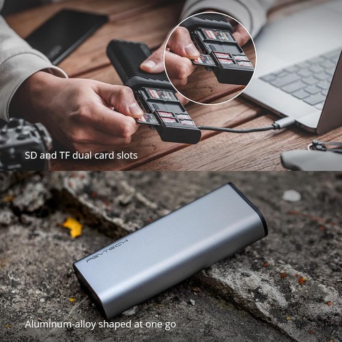 High-Speed Type-C SD Card Reader with Dual Slots for CFexpress and SD/Micro SD - Picture 7 of 12