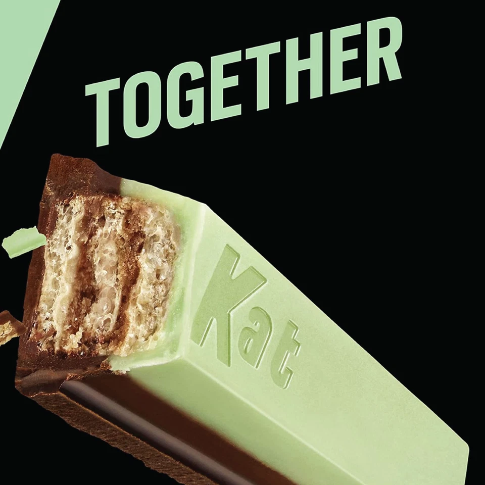 5x Packs Kit Kat Duos Mint + Dark Chocolate Wafers Candy Bars | King Size 3oz | - Image 4 of 4