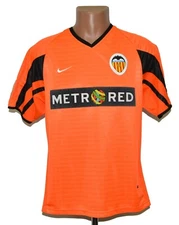 VALENCIA SPAIN 2001/2002 AWAY FOOTBALL SHIRT JERSEY NIKE SIZE S ADULT