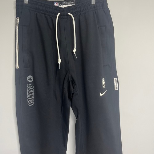 Nike NBA Boston Celtics Team Travel Issued Black Sweatpants Men’s Size L - Picture 2 of 7