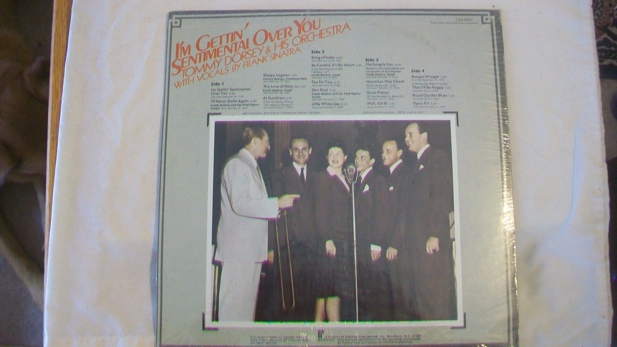 【中古CD】I&#39;m Getting Sentimental Over You／Dorsey,  Im Getting Sentimental Over You. - song and lyrics by Tommy