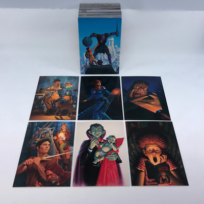 THE FANTASY ART OF JAMES WARHOLA (FPG/1995) Complete Trading Card Set (90)
