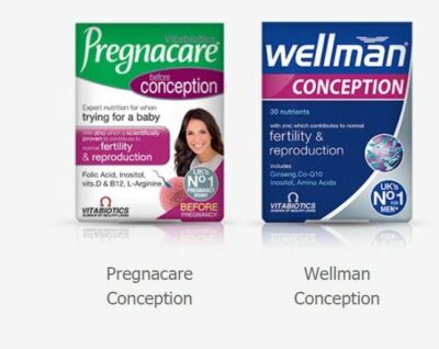 Vitabiotics Pregnacare Before Conception Wellman Conception Trying For A Baby Ebay