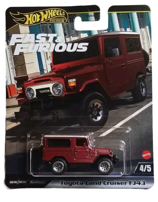 Hot Wheels PREMIUM 2024 TOYOTA LAND CRUISER FJ43 FAST&FURIOUS THE FATE OF 