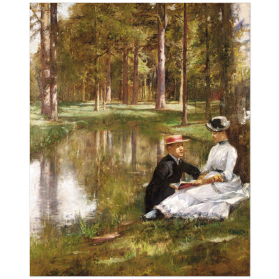 Julius LeBlanc Stewart, Die Lektüre, La Lecture 11003001927