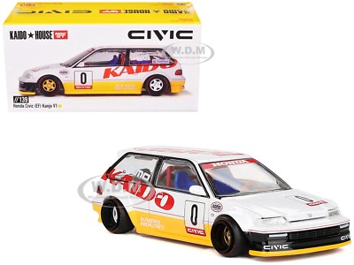 HONDA CIVIC (EF) KANJI V1 #0 SILVER 