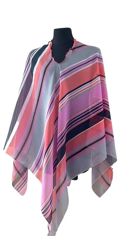 Bufandas y estolas bohemio a rayas de Poliéster para Mujer