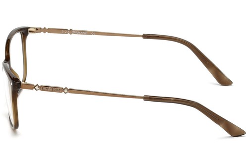Swarovski Glen SK5179 045 Brown Plastic Eyeglasses 54-15-140 SW5179 Cold Glaze - Picture 5 of 5