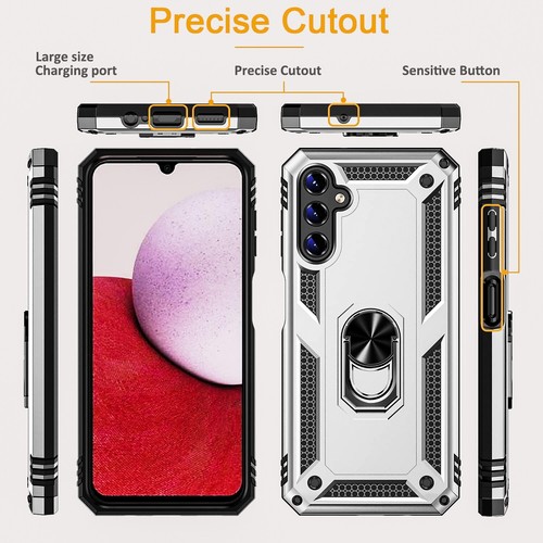 For Samsung Galaxy A25 5G Case Phone Cover Shockproof+ Tempered Glass Protector - Picture 34 of 38
