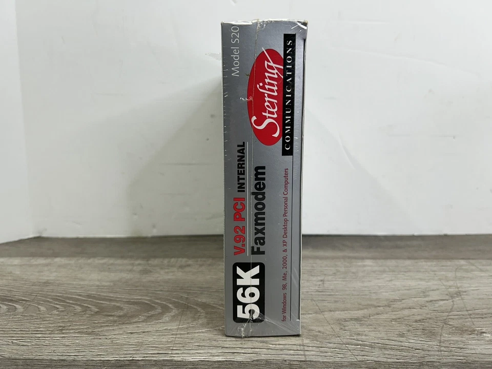 56K MODEM Internal Faxmodem V.92 PCI Sterling Communications Model S20 *NEW* - Image 3 of 4