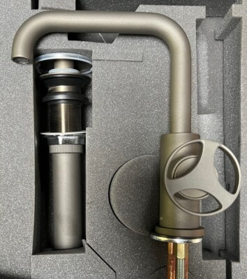 Graff G-11400-C19-GM Harley Single Hole Bathroom Faucet - Gunmetal