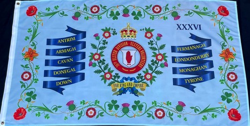 Various 36th Ulster Division Flags 5ft by 3ft/British/Army/Rangers/Loyalist/ - Picture 12 of 14