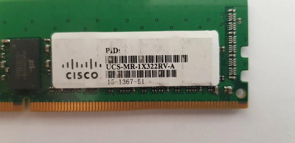 Cisco UCS-MR-1X322RV-A 32GB DDR4 2.4Mhz PC4-19200 Server Memory - Image 4 of 4
