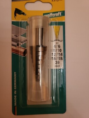 Wolfcraft Stufenbohrer 20mm