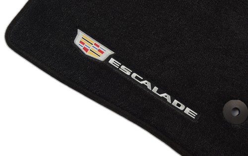 Cadillac ESCALADE Front Floor Mats - Ebony - Jet 2007-2025 Premium 32oz Quality - Picture 40 of 46