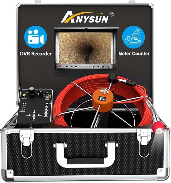 Anysun Cámara Endoscópica, Camara Inspeccion Tuberias, Camara Endoscopica