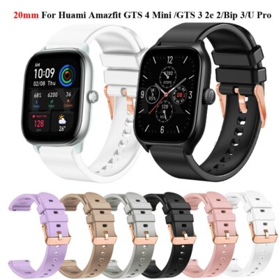 For Huami Amazfit GTS 3 2 4 Mini 2e Bip 3 Pro GTR 42mm GTS4 Strap Watch Strap