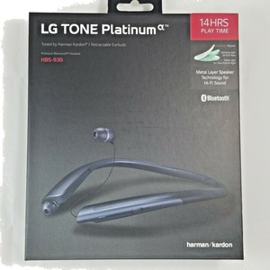 LG HBS-930 TONE Platinum Î± Alpha Bluetooth Wireless Stereo Headset BLUE - NEW 815425020799 | eBay