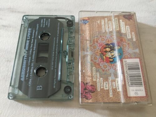 Aerosmith Nine Lives Cassette Tape (Columbia/Sony Music 1997) Thailand Release - Picture 2 of 3