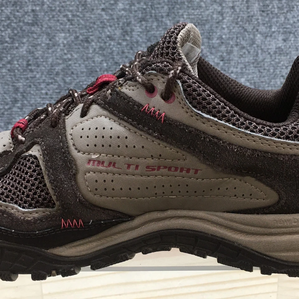New Balance 女式 7.5 900 Gore Tex 运动远足运动鞋棕色麂皮绒系带 — 第 4/4 张图片