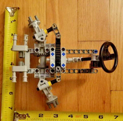 LEGO Technic Massiv Vorderradantrieb + Lenkservo und Rad - Neuteile - Bild 2 von 11