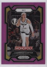 2024 Panini Prizm Monopoly WNBA Pink Prizm 92/149 Chennedy Carter #52 5w0