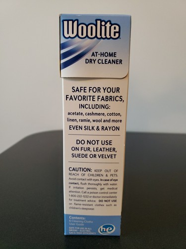 Woolite At-Home Dry Cleaner Fresh Scent Sheets 6 Packs New Sealed Box - Picture 2 of 4
