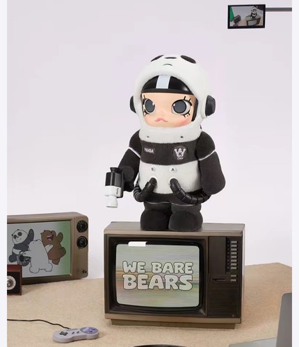 100% Authentic MEGA SPACE MOLLY 400% WE BARE BEARS Art Trendy Gift Blind Box - Picture 8 of 8