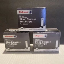 Walgreens True Metrix Test Strips 100 count (3 boxes-300 total) exp 10-31-26