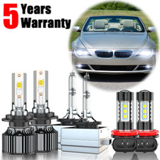 For Mercedes-Benz GLK350 2009-2012 6Pcs HID Headlight Kit Fog Light Bulbs Combo