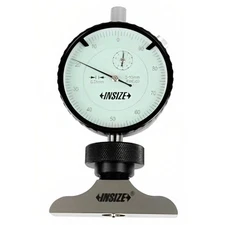 INSIZE 2341-101A Dial Depth Gauge Range 0-10mm with Pointed Tip & Ball Tip