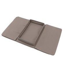 Sofa Tray Folding Arm Storage Holder Table 600D Oxford Cloth Side Pockets