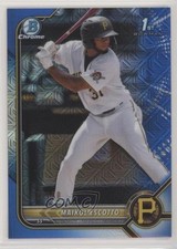 2022 Bowman Chrome Prospects Mega Box Blue Mojo Refractor Maikol Escotto 6bz