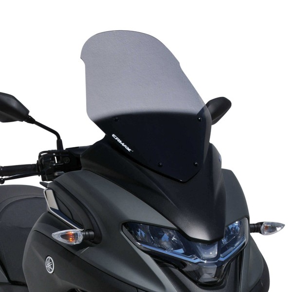 Yamaha 300 Tricity -20/26- Windschutzscheibe Saute Vent Hohe Ermax Schwarz Klare-image