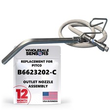 Replacement for Pitco B6623202-C Outlet Nozzle Assembly Made in the USA
