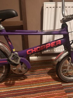 Raleigh Chopper MK3 Bicycle Metallic Purple with Pink Decals 2004 Model