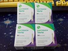 50 ONE TOUCH VERIO TEST STRIPS, 1 X 50, EXP 10-31-26, GOOD SEALED BOX