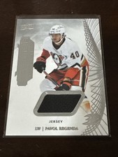 2022-23 UD Premier Rookie Jersey Pavol Regenda Anaheim Ducks 